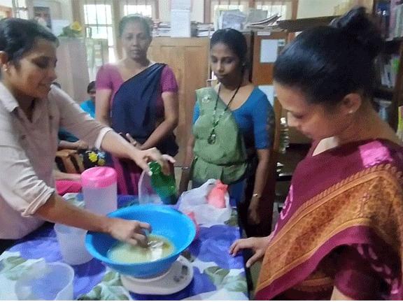 Soap  manufacturing program mudunakade
