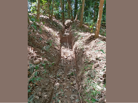 soil water conservation godamunna west GN Division